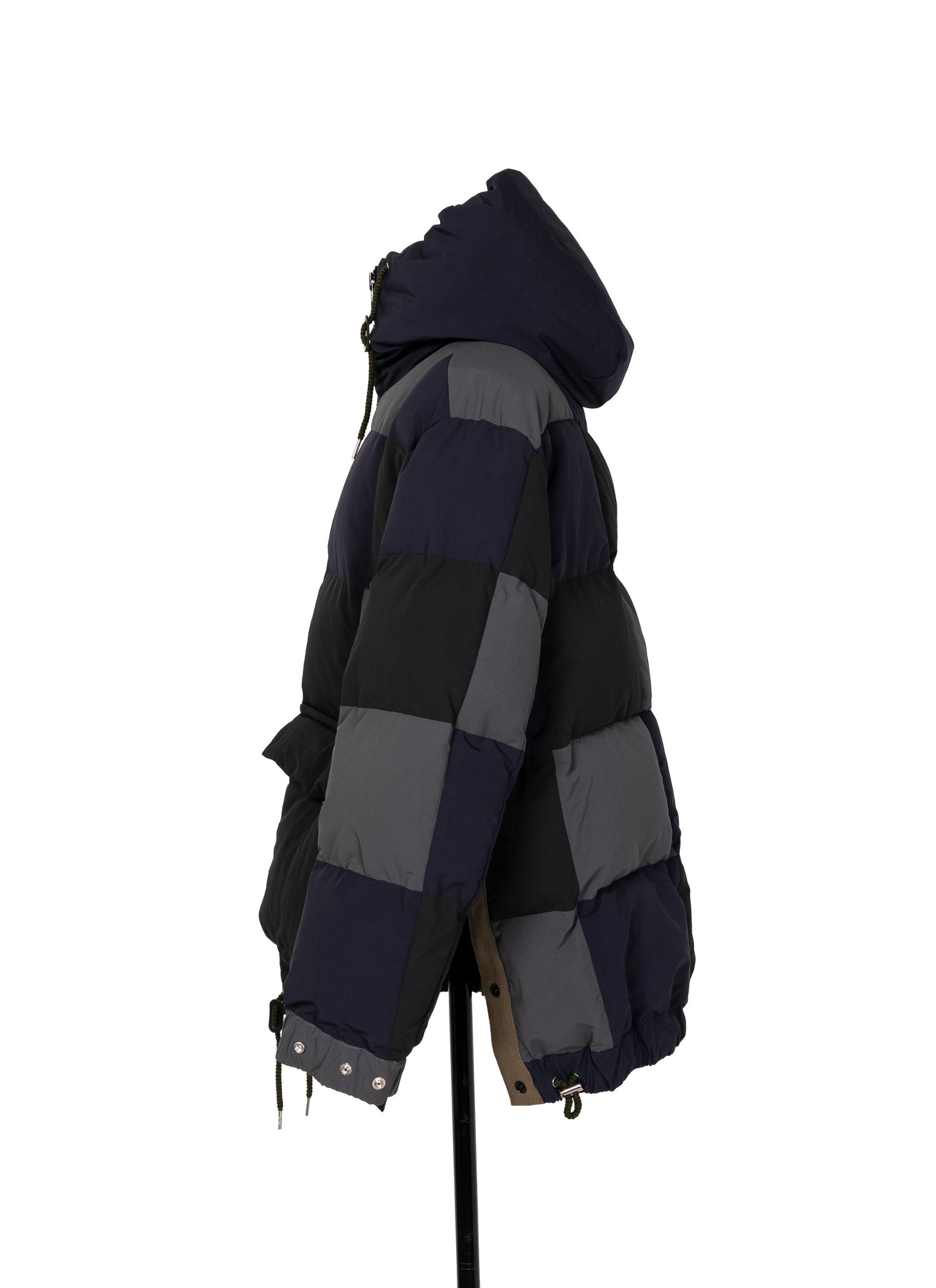 Patchwork Padded Blouson - 4