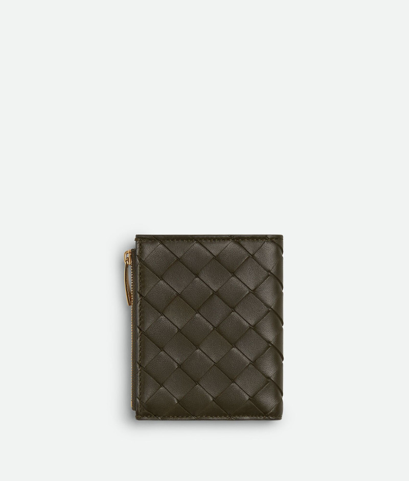 Intrecciato Diagonal Small Bi-Fold Wallet 3