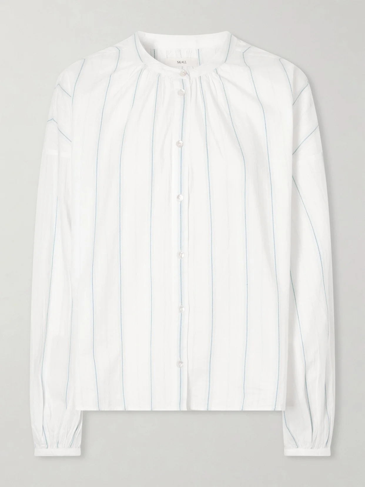 Cilla Striped Organic Cotton Shirt - 1