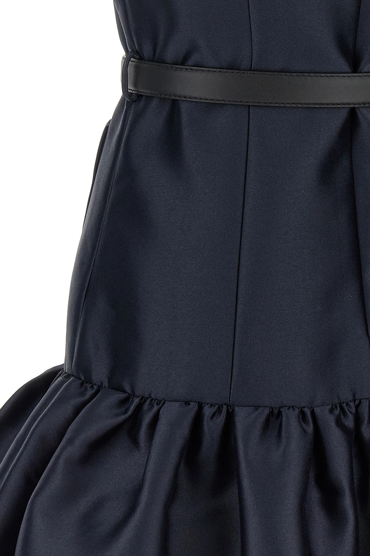 'Navy Taffeta Mini' dress - 4