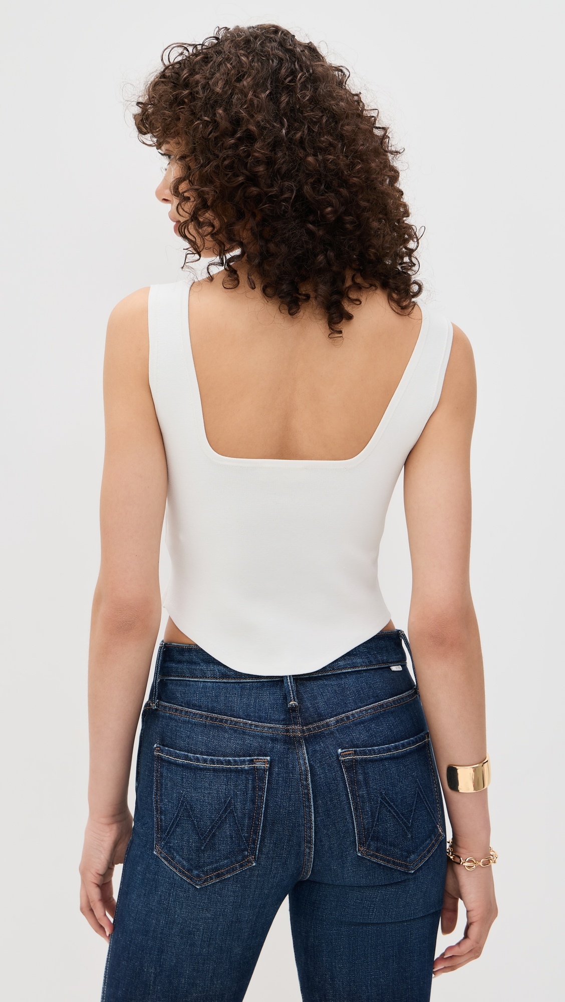 Saga Square Neck Knit Corset - 2