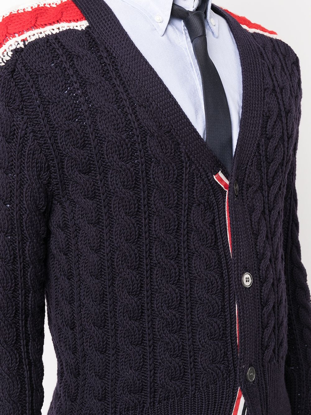 RWB cable-knit cardigan - 5