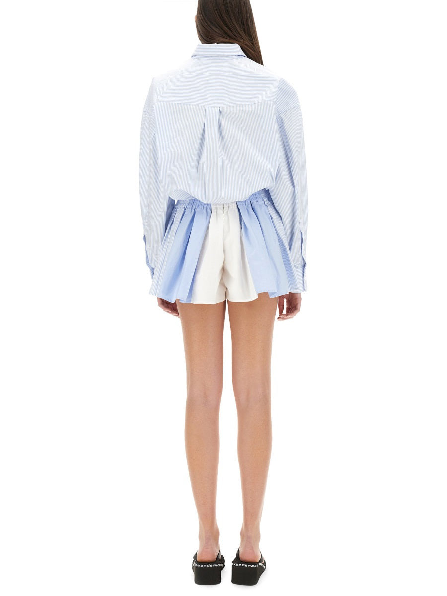Alexander Wang Women Short Striped Overalls - 3
