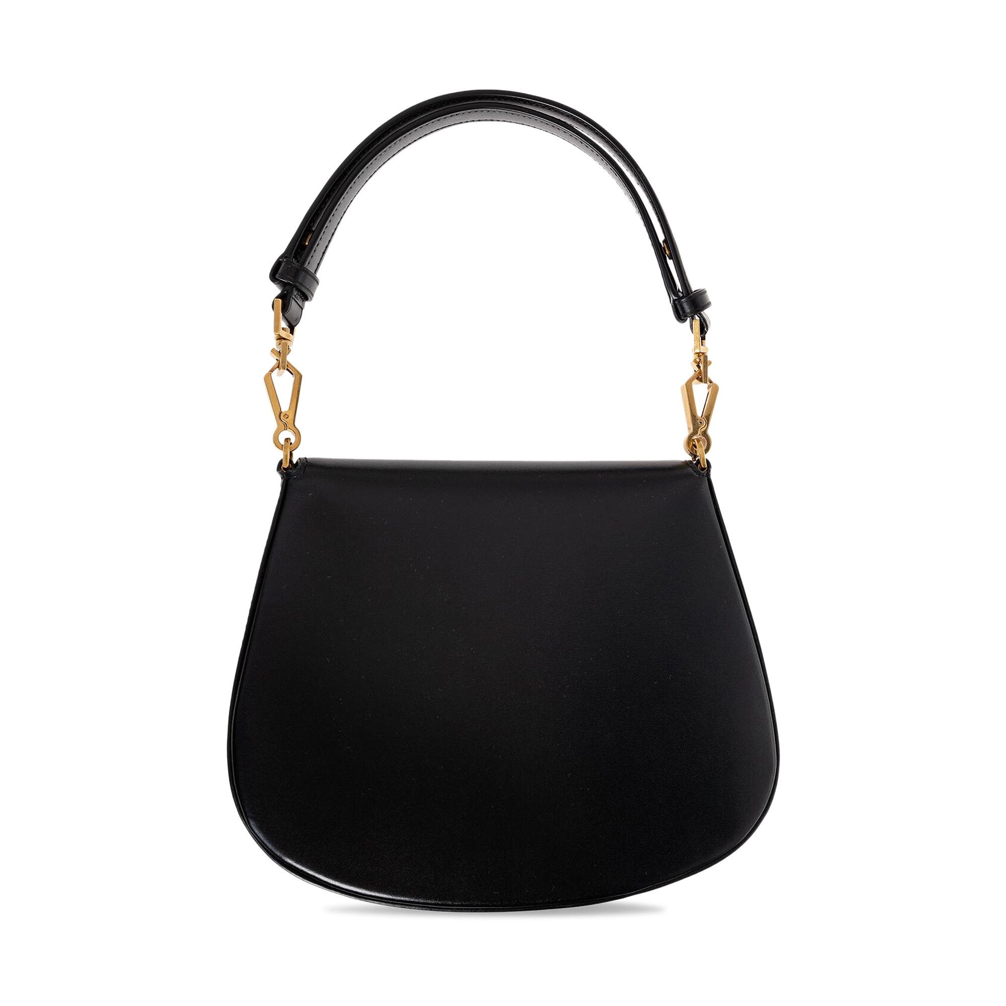 Saint Laurent Voltaire Leather Top Handle 'Black' - 2