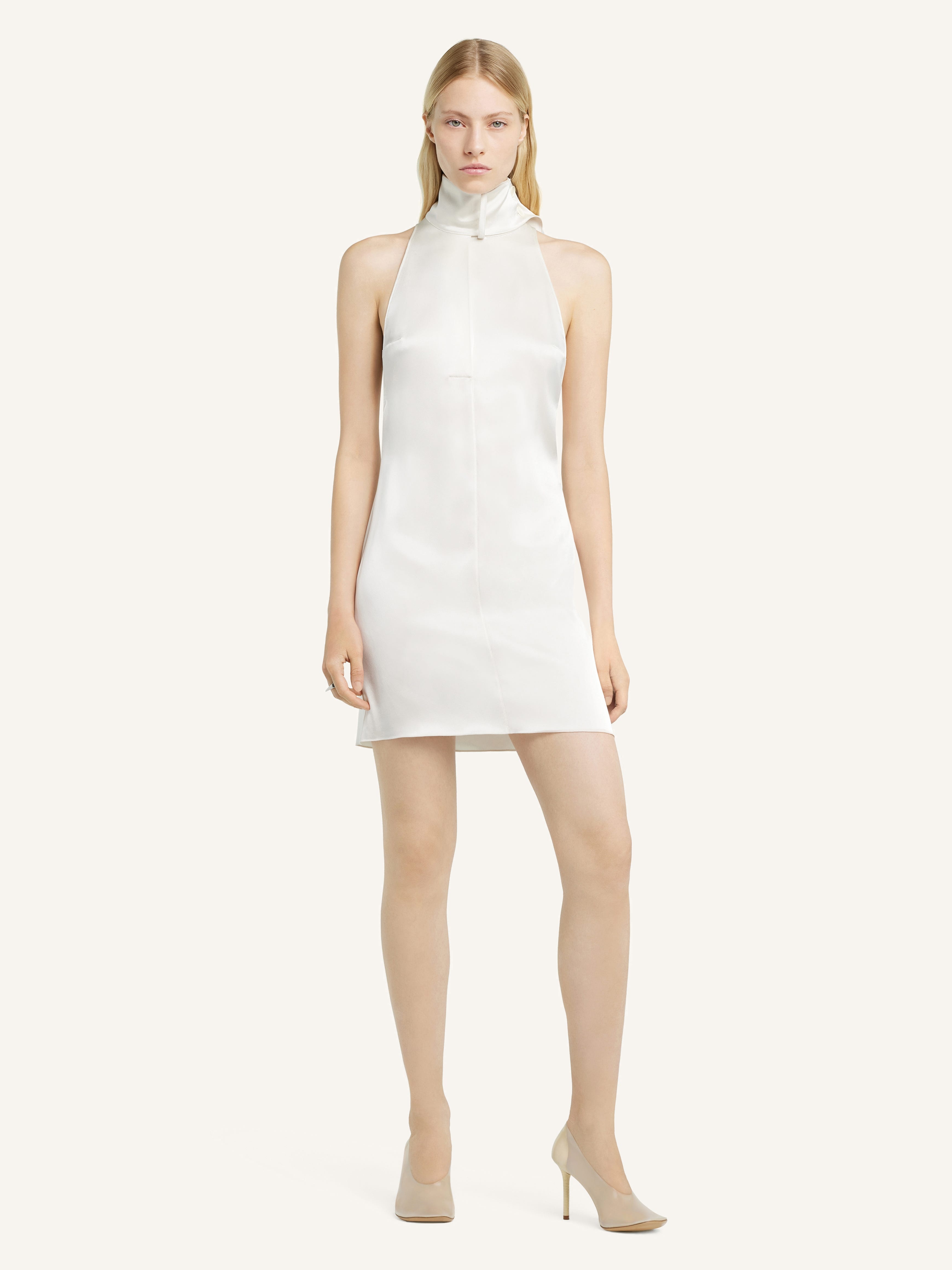 SCARF SLEEVELESS DRESS - 2