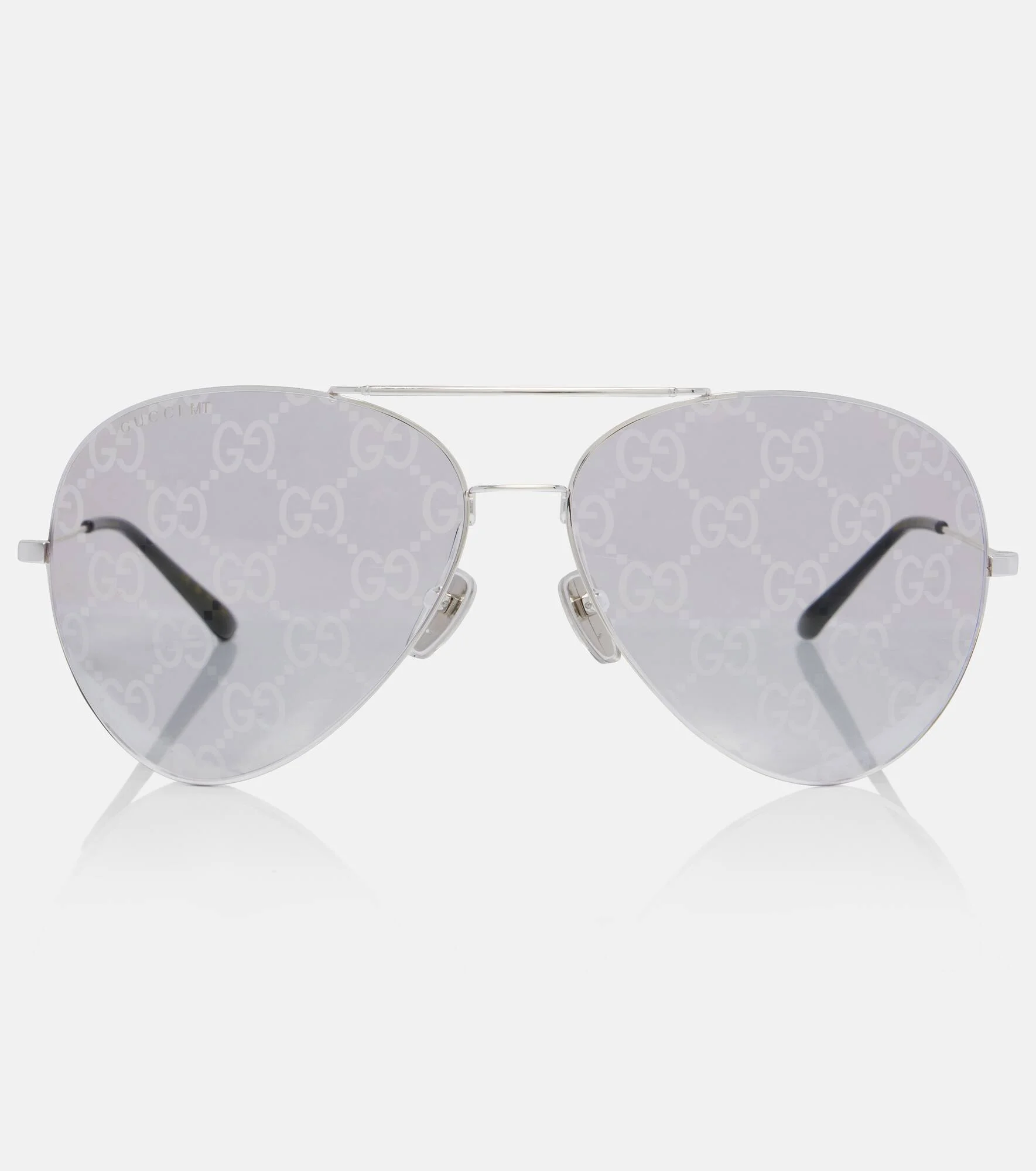 Guccissima GG aviator sunglasses - 1