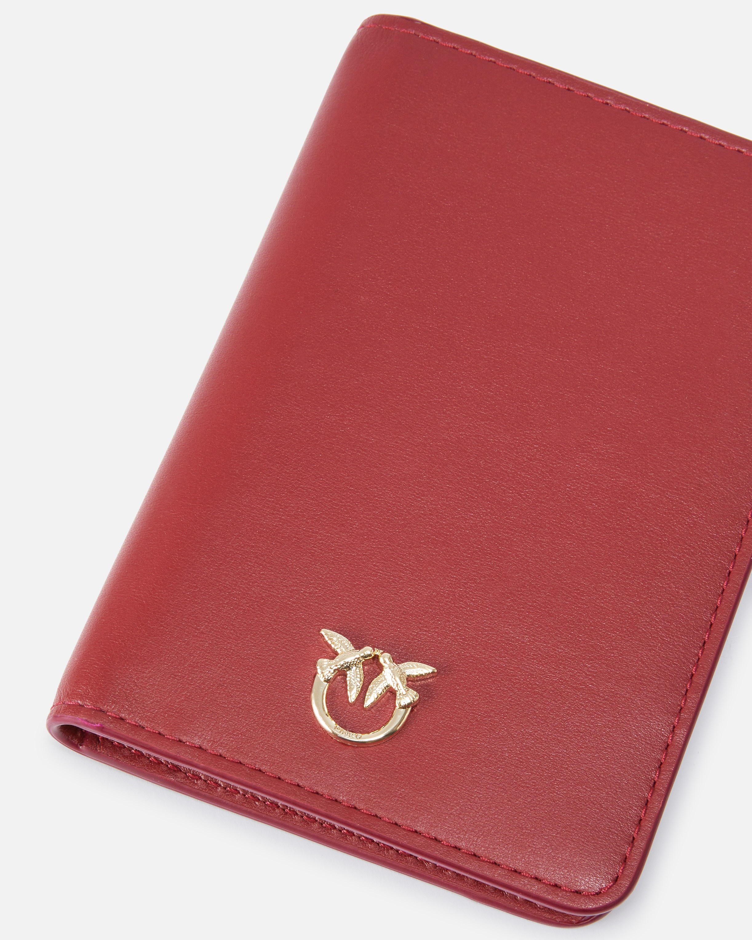 SMOOTH LEATHER PASSPORT HOLDER PINKO GALLERIA. - 4