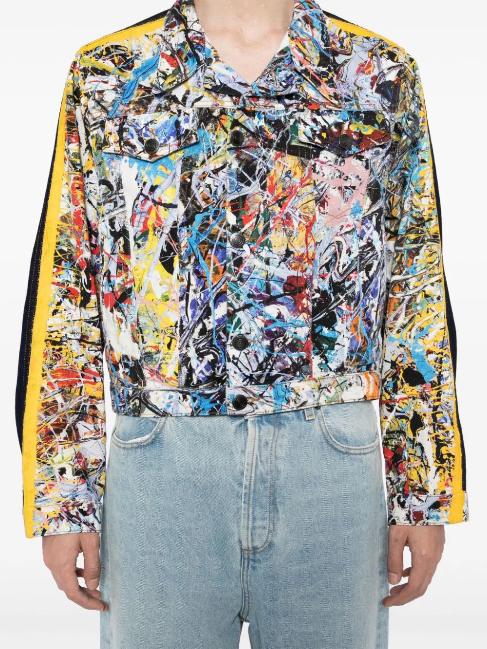 ART DENIM JACKET - 5