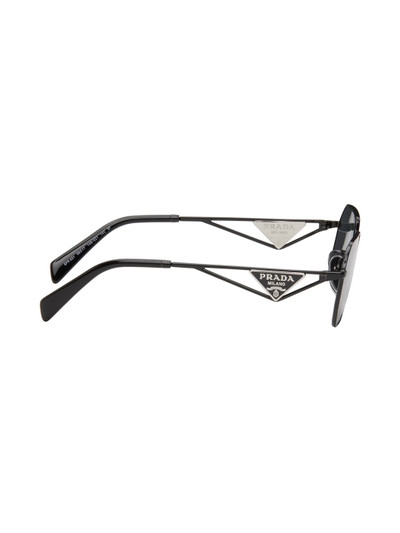Prada Black Rectangular Sunglasses outlook
