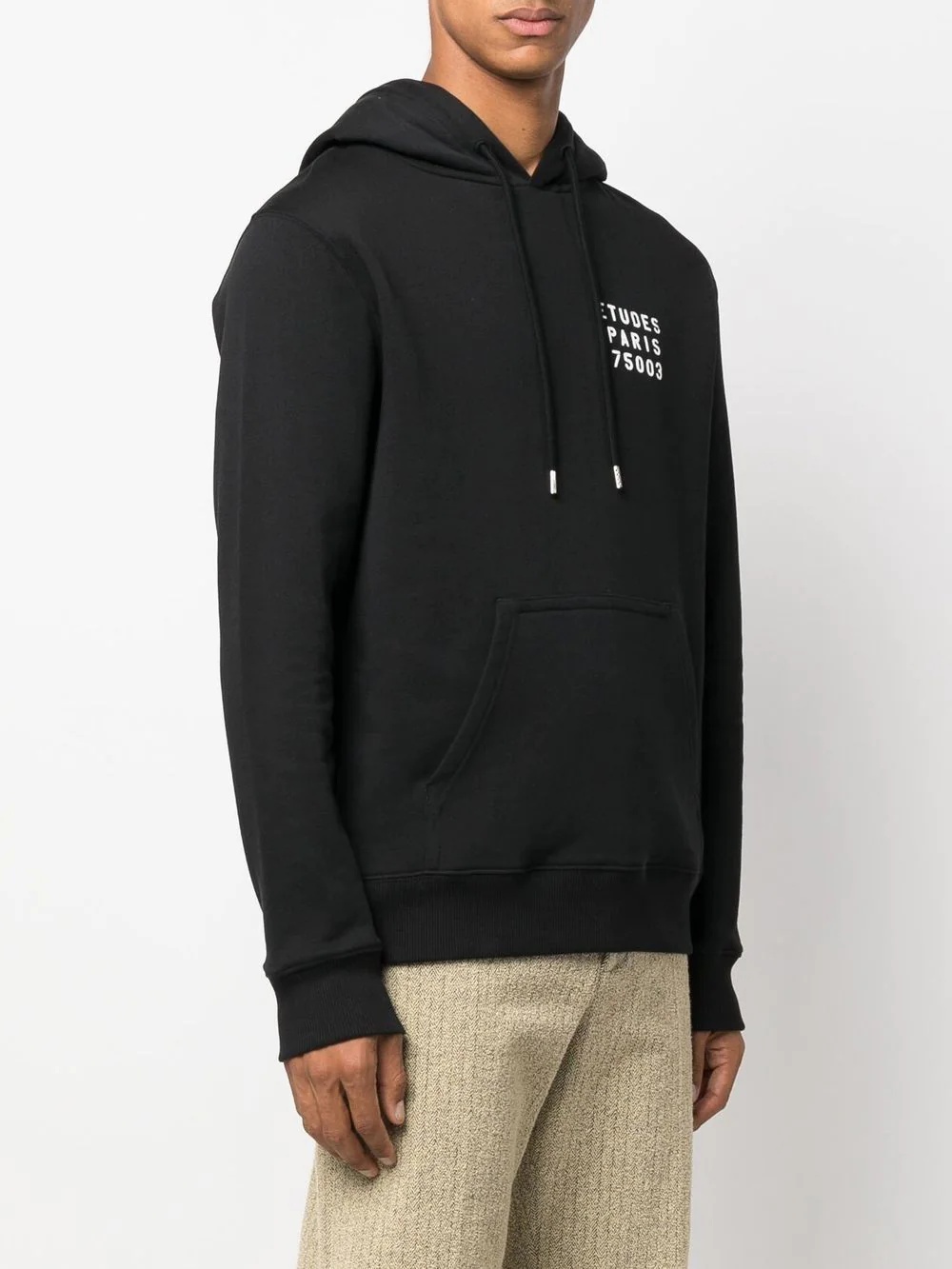 Klein Stencil cotton hoodie - 3