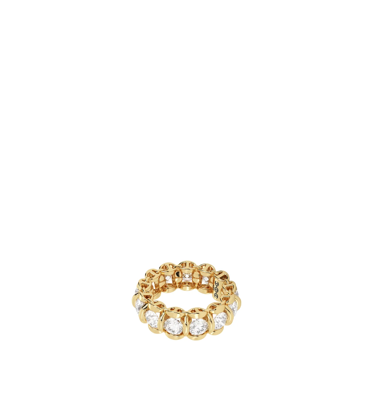 INFINITE II 4.5MM DIAMOND CHANNEL ETERNITY BAND - 1
