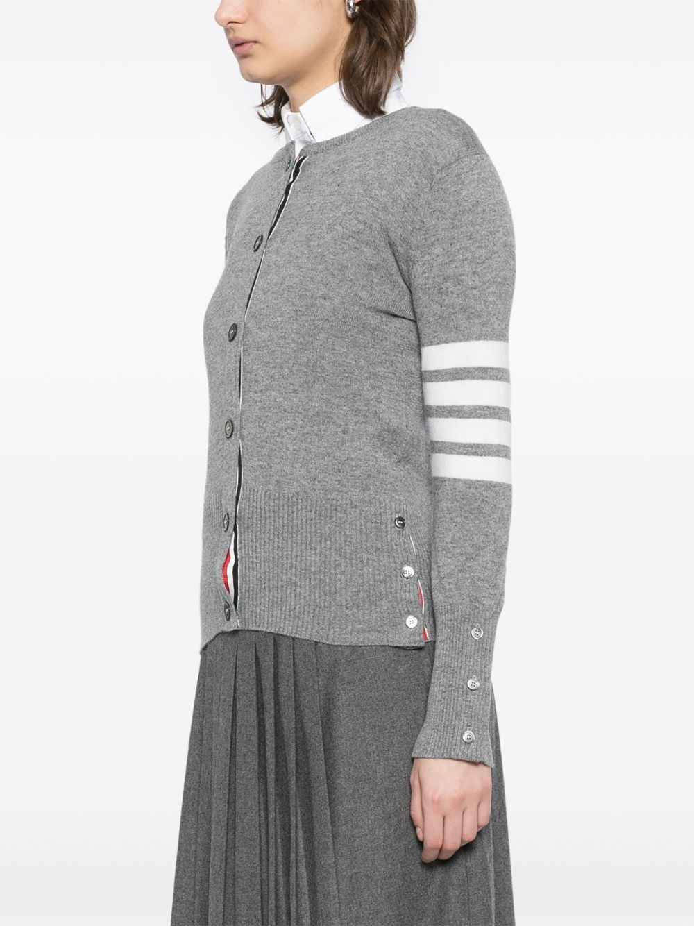 4-bar stripe cardigan - 3