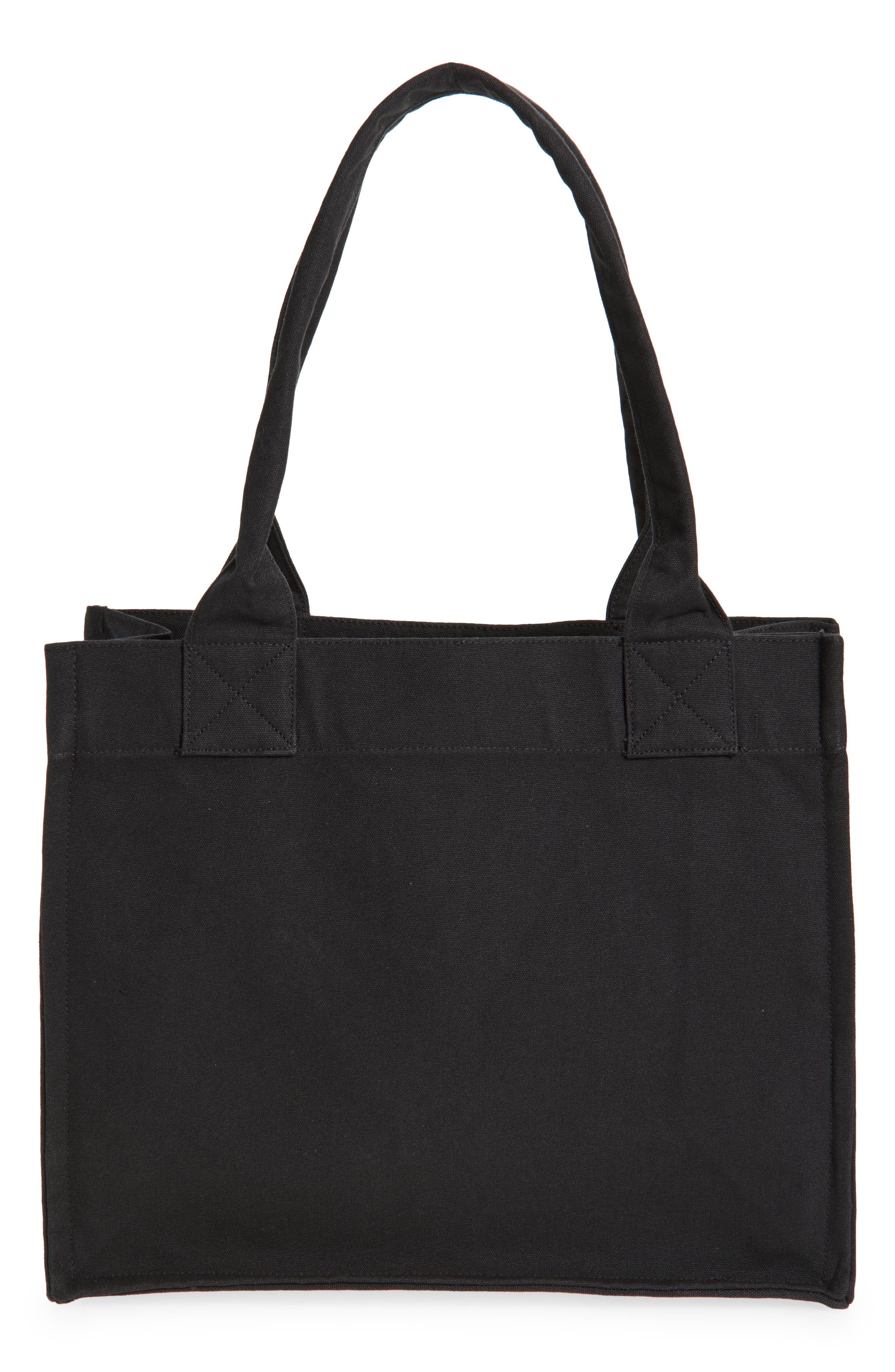 Ganni Large Logo Shopper Tote in Phantom at Nordstrom - 2