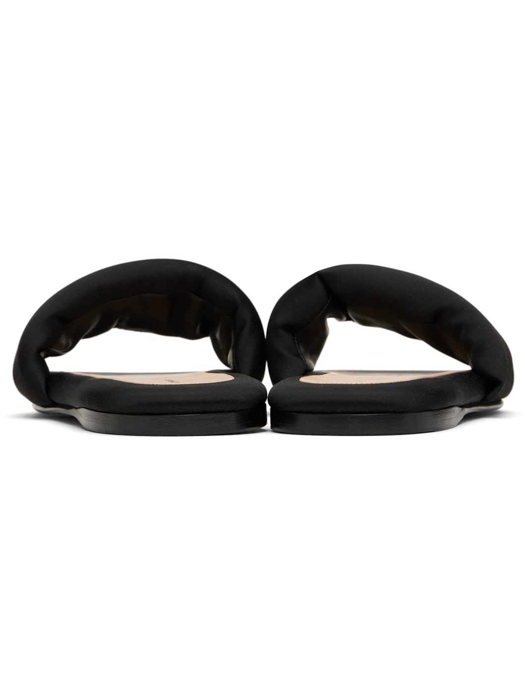 Black Garnier Padded Slides - 2