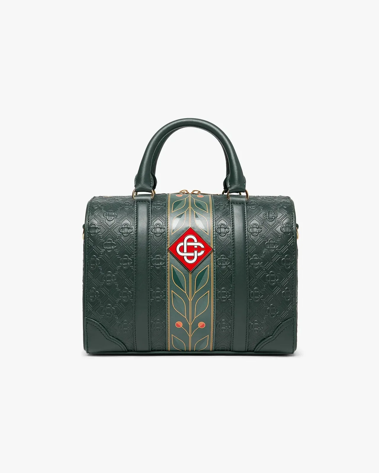 Green Mini Monogram Weekender Bag | Casablanca Paris - 1