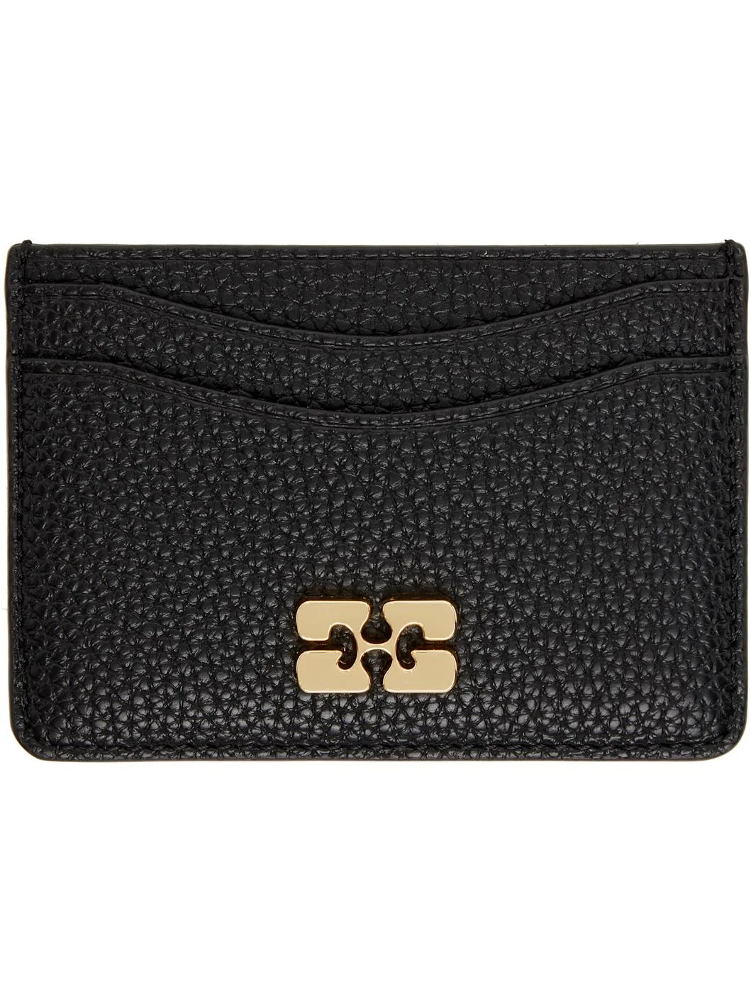 Black Grained Card Holder - 1