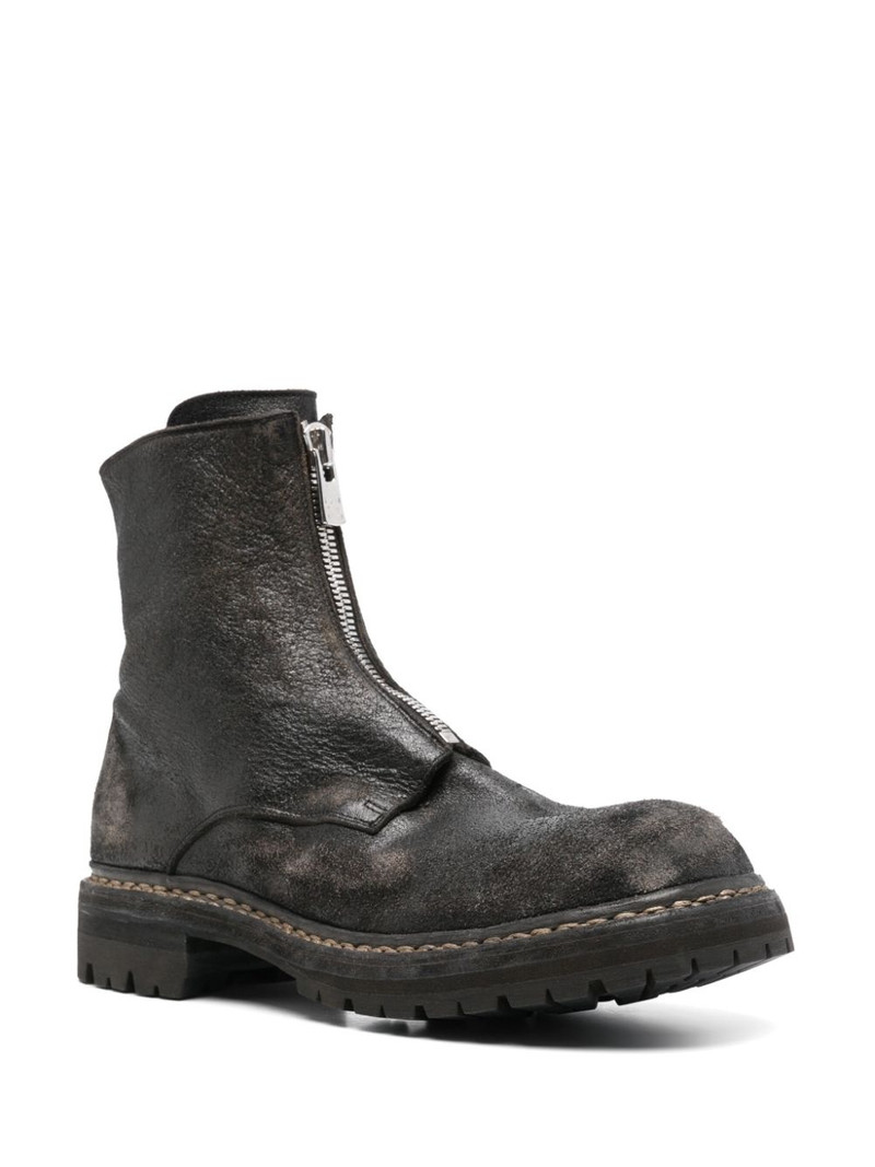 Guidi 45mm leather ankle boots outlook