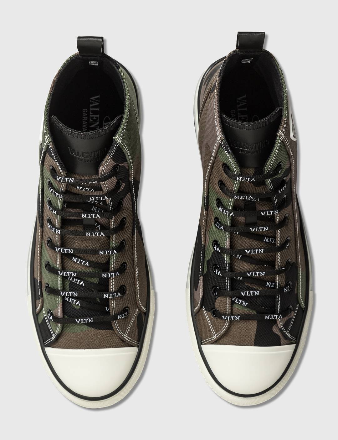 Valentino Garavani Camo High-Top Sneaker - 5