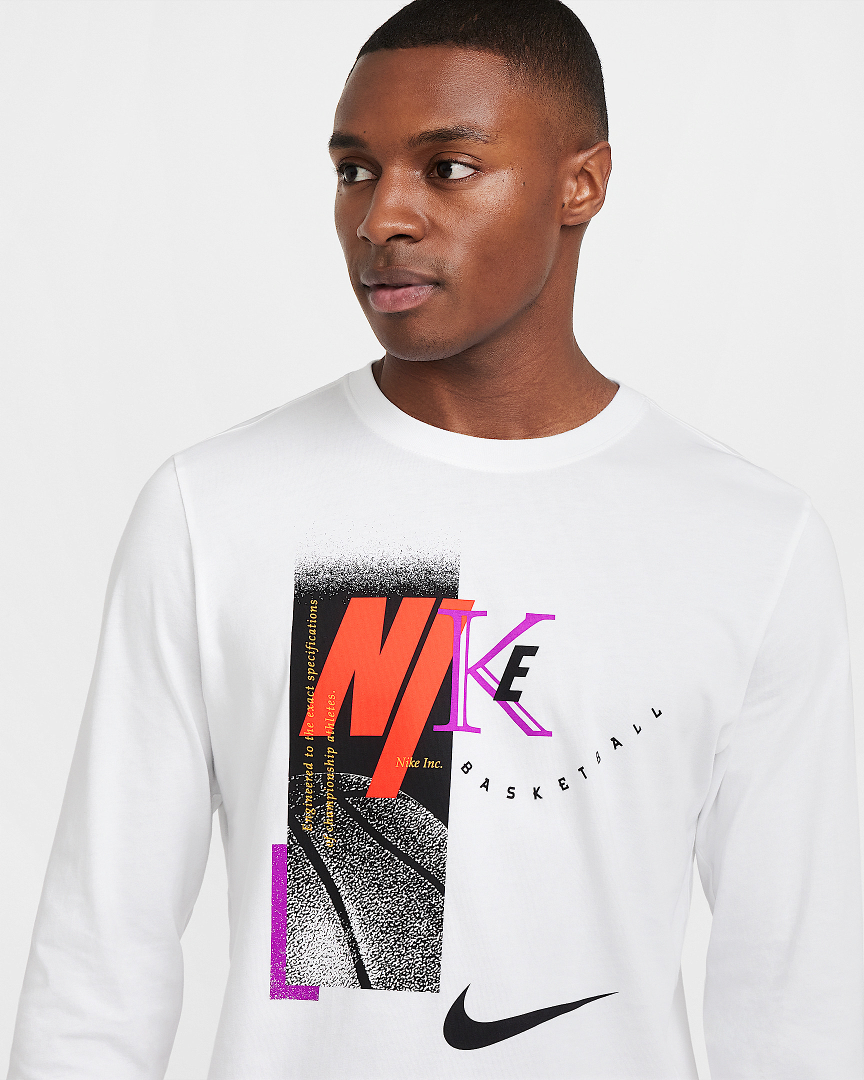 Nike Men's Long-Sleeve Basketball T-Shirt - 3