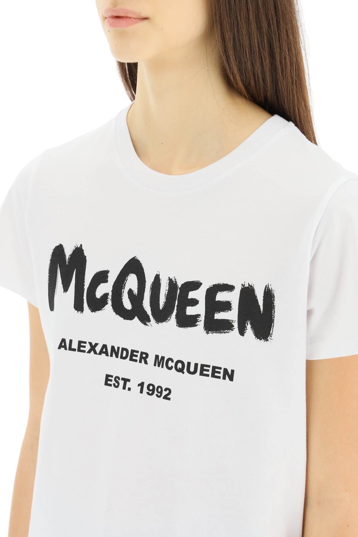 MCQUEEN GRAFFITI T-SHIRT - 5