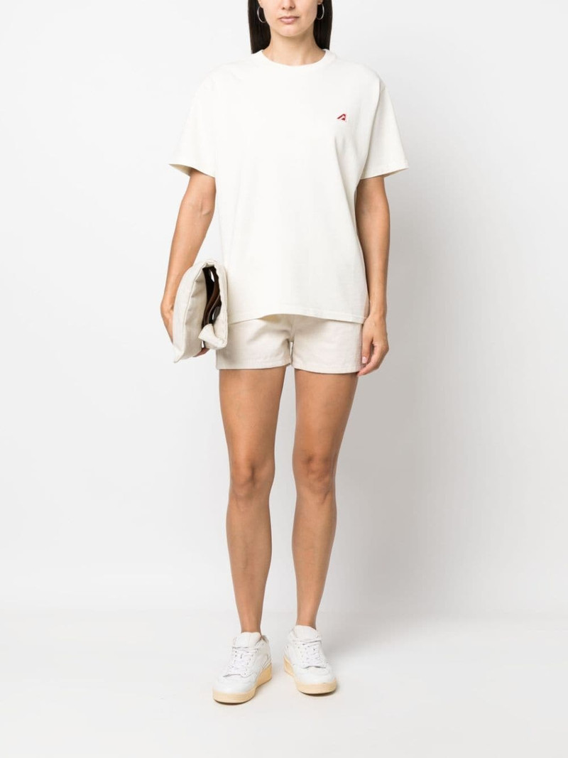 AUTRY logo-patch cotton T-shirt outlook