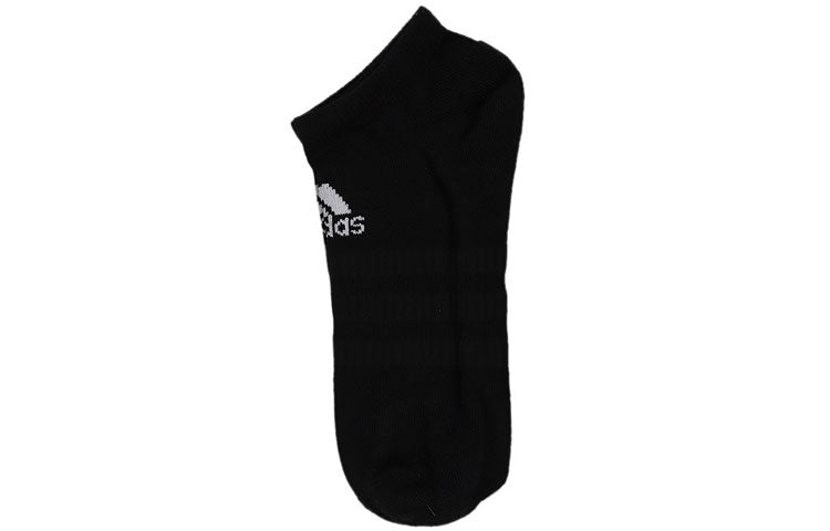 adidas Light Low 1pp Training Sports Socks Couple Style 3 Pairs Black DZ9423 - 3