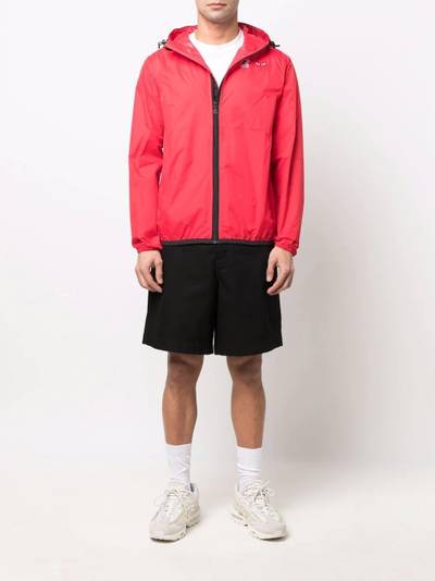 Comme des Garçons PLAY zip-up hooded jacket outlook