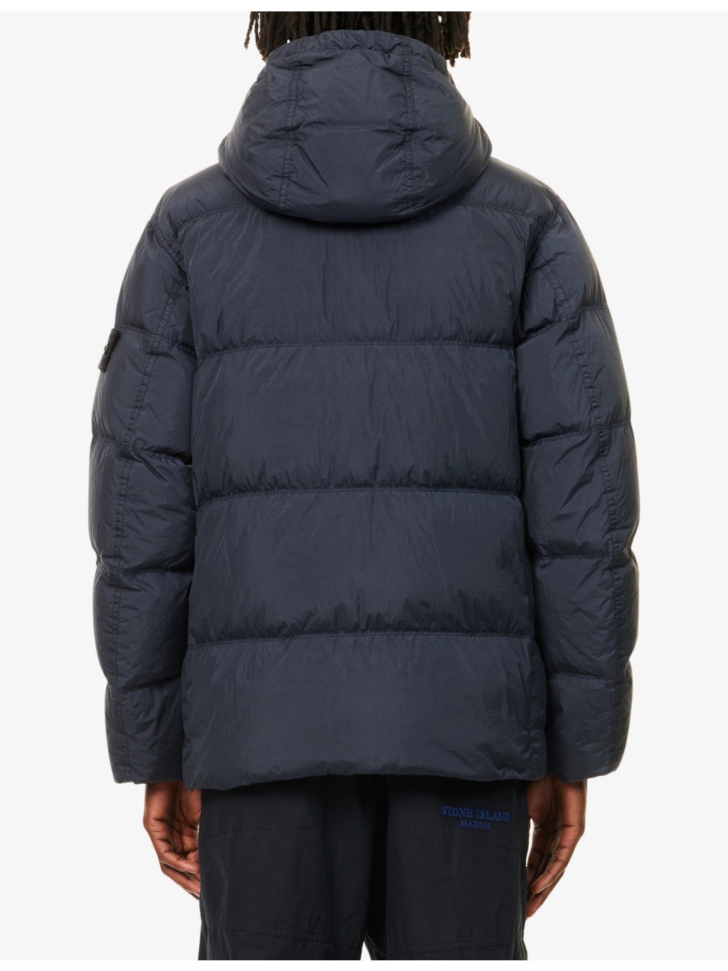 Crinkle Padded Shell Parka Jacket - 4