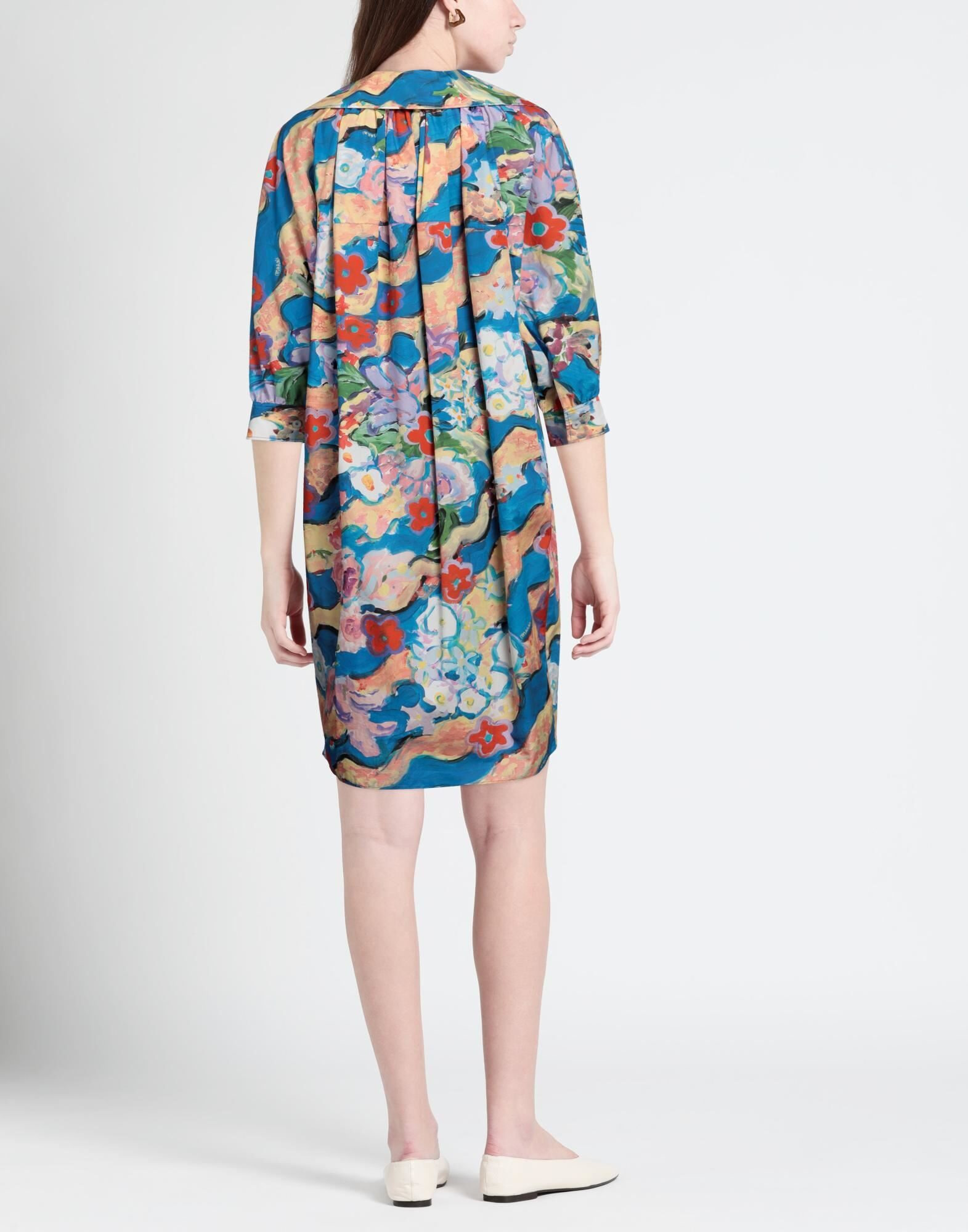 Blue Women's Midi Dress - 4