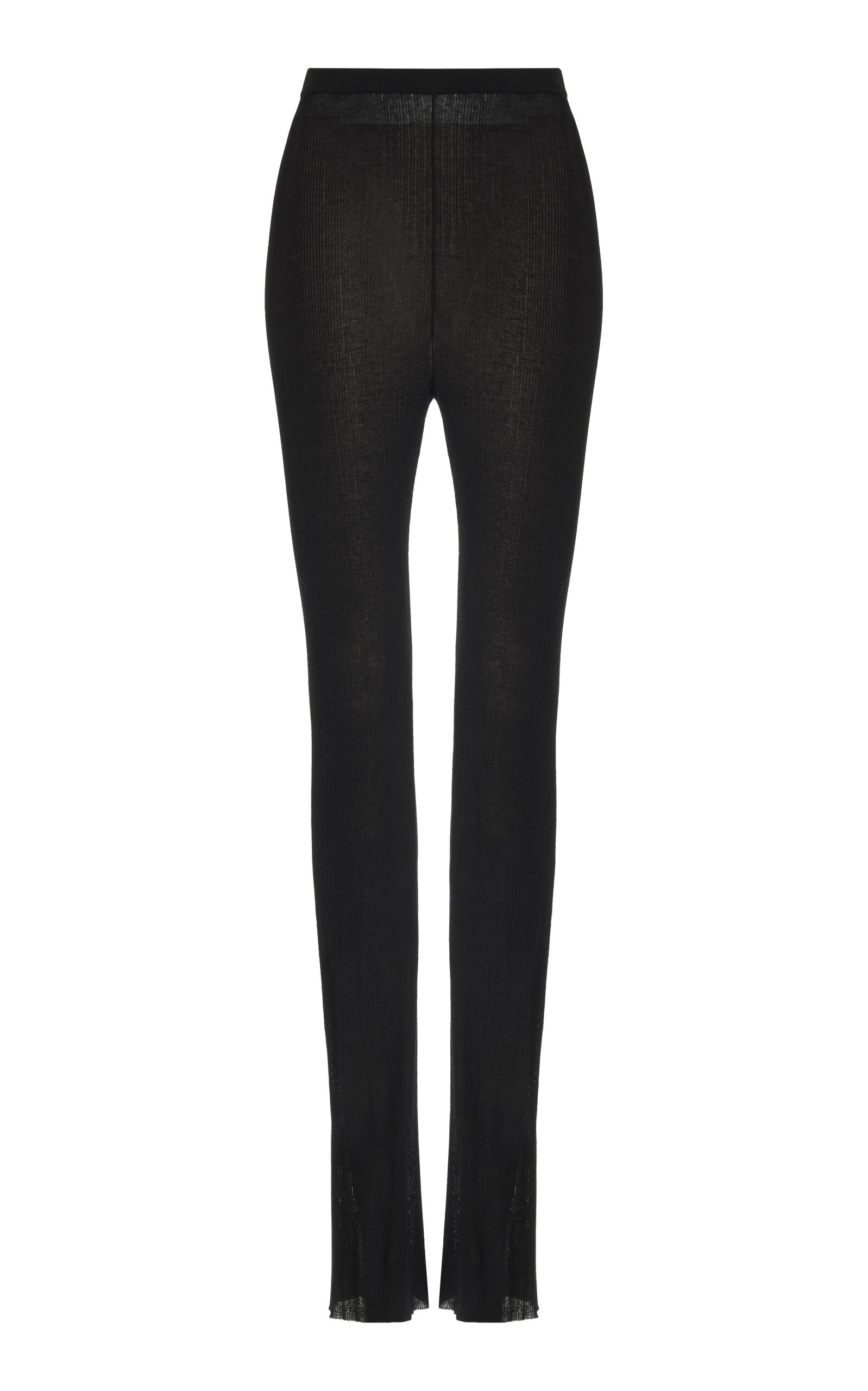 Nensi Dojaka for Calvin Klein Sheer-Knit Pants black - 1