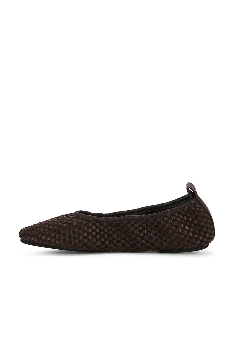 ST. AGNI Lattice Weave Ballet Flat outlook