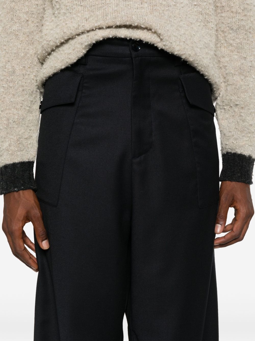 Caorloto Fan wide-leg trousers - 5