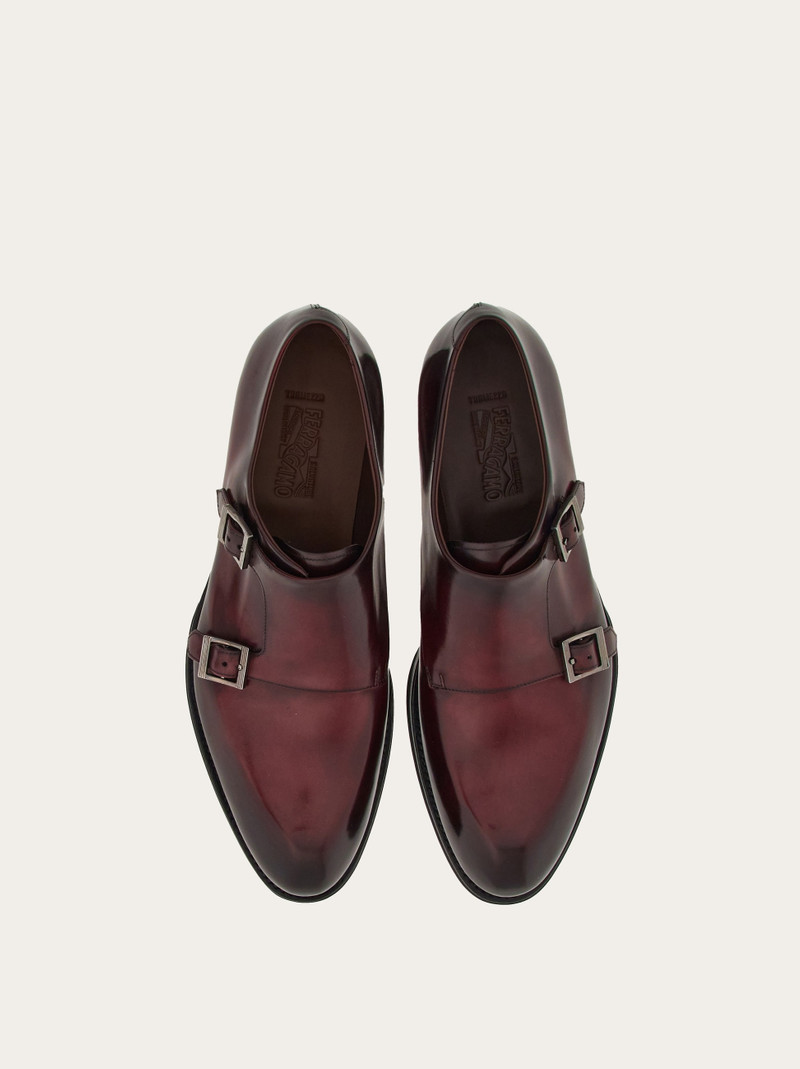 FERRAGAMO Tramezza Double monkstrap outlook
