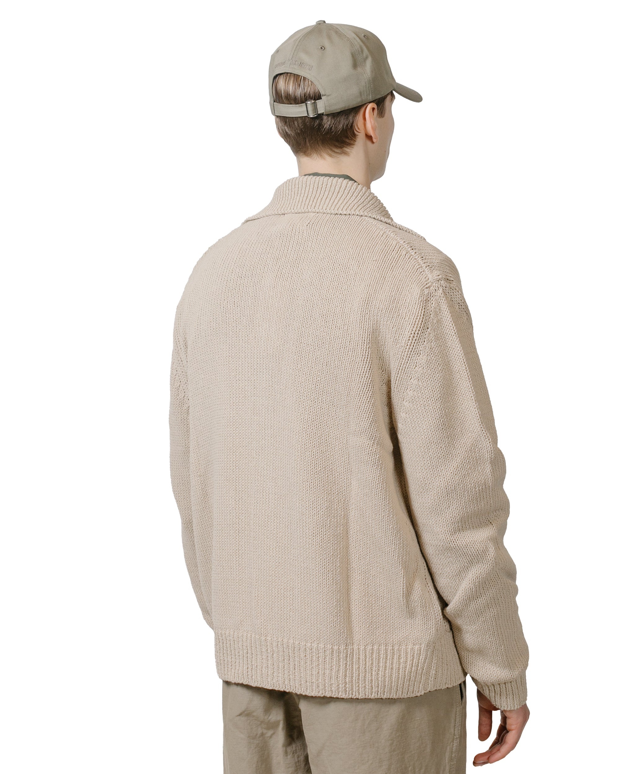 Erik Cotton Jacket Tan - 3