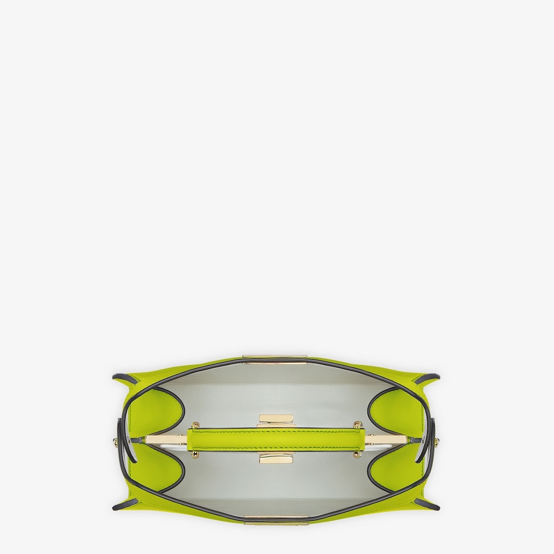Acid green leather bag - 4