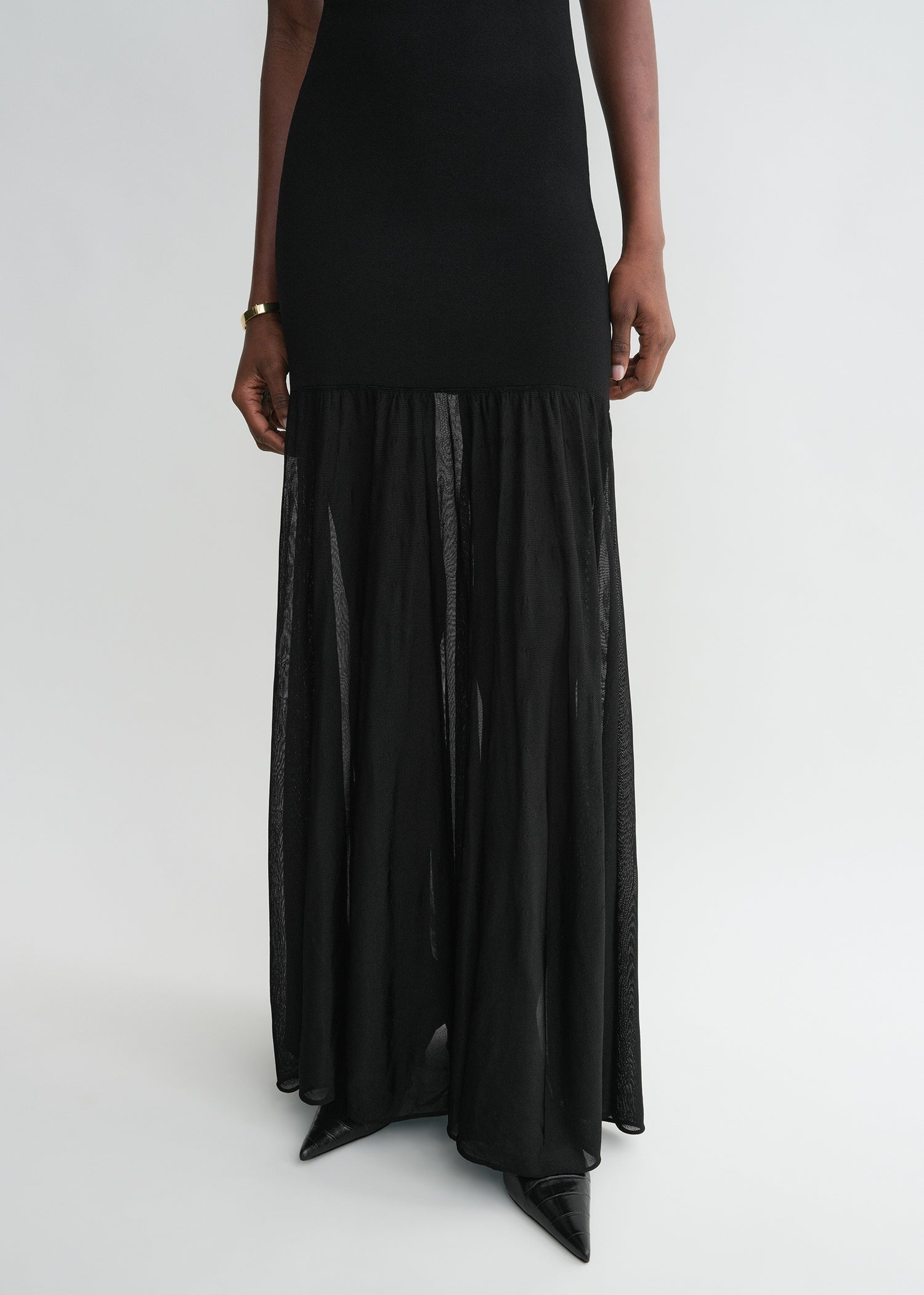 Evening tank dress black - 6