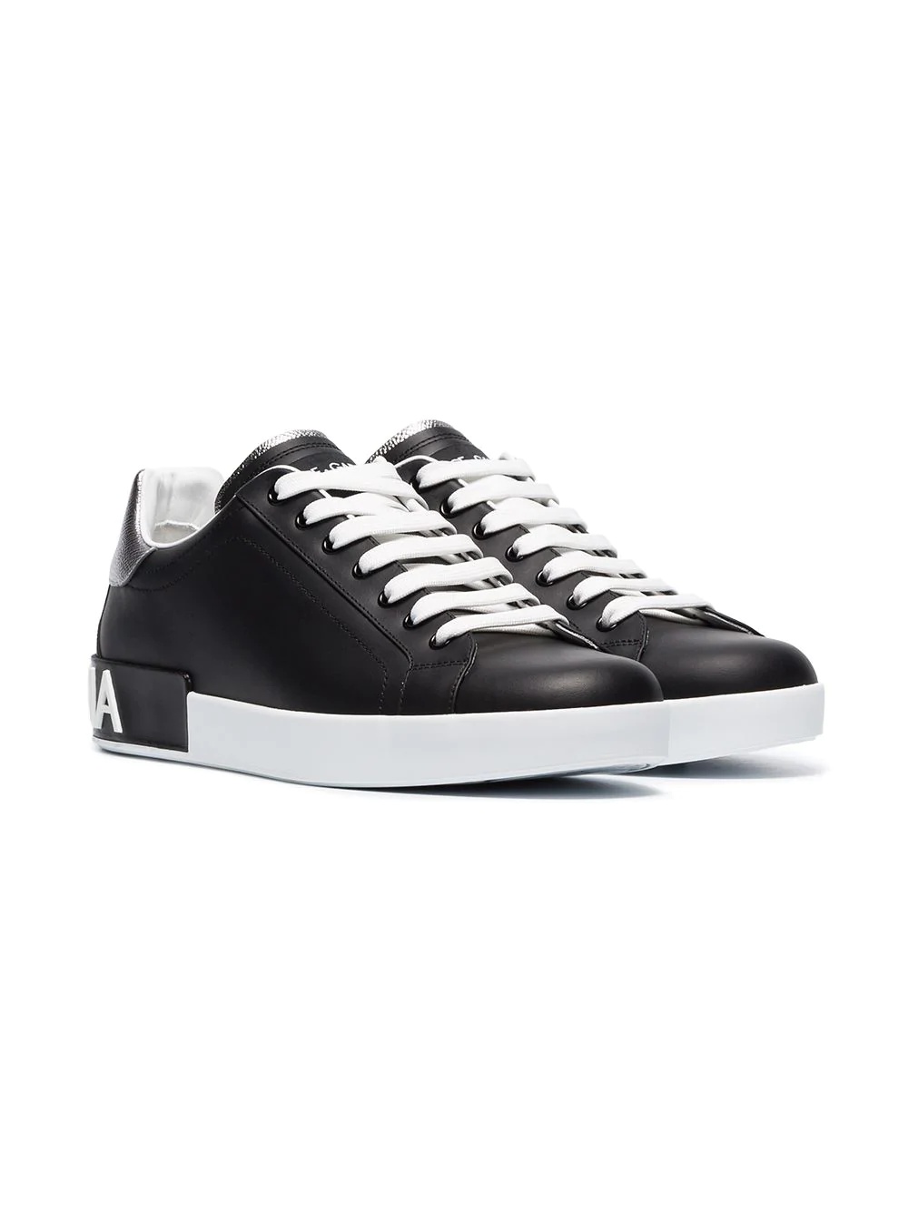 Portofino lace-up sneakers - 3