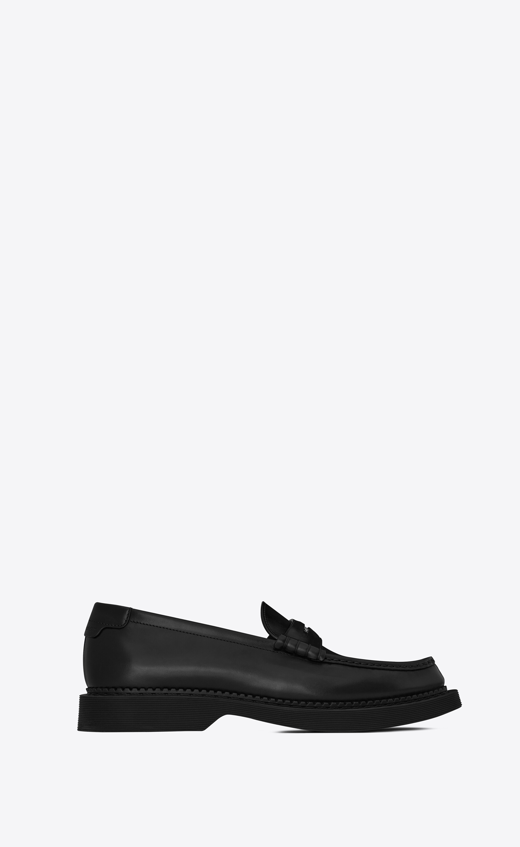 teddy penny loafer in smooth leather - 1