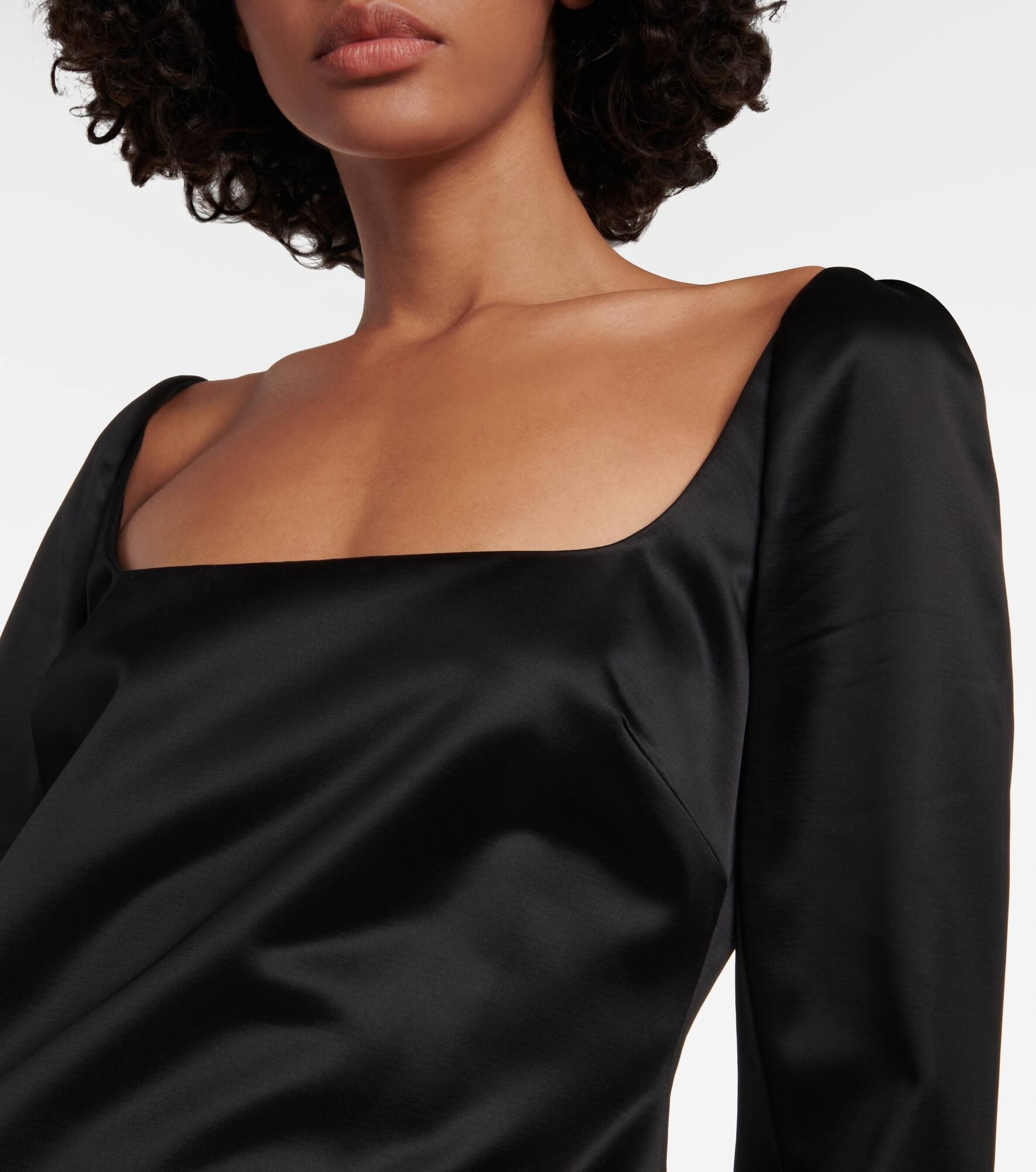 Tate satin minidress - 4