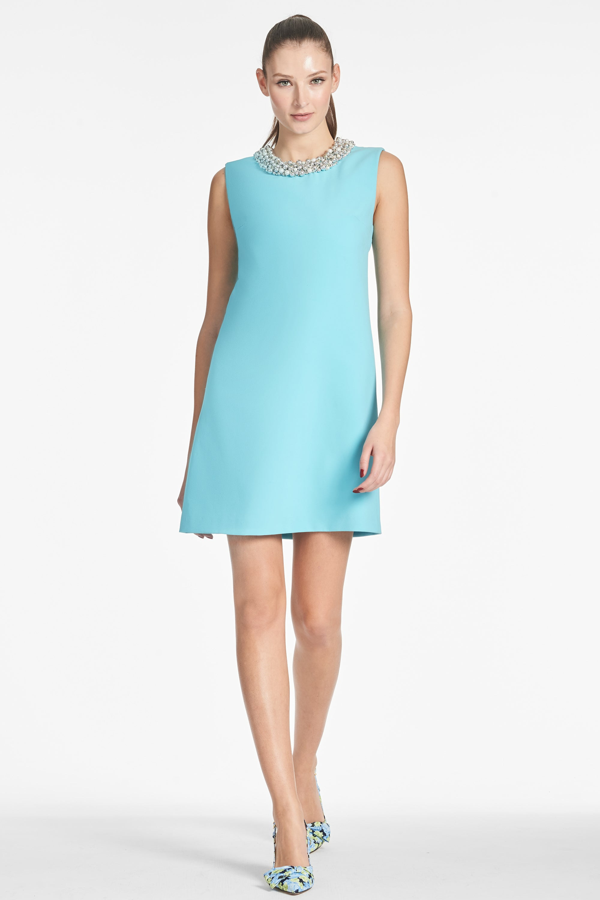 Liz Dress - Swiss Blue - 2