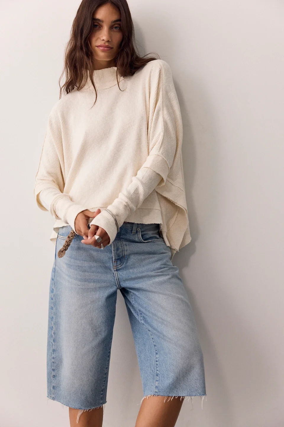 We The Free Moon Daisy Turtle-Neck Twofer - 1