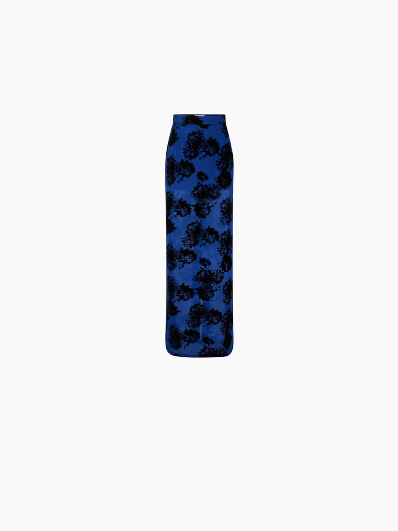 DEVOURE VELVET LONG SKIRT 4