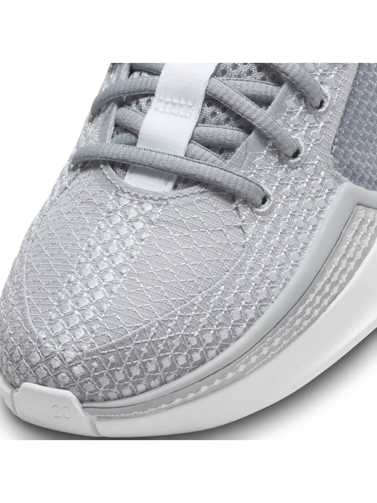 Sabrina 1 (TEAM) "Wolf Grey/White" Women's Basketball Shoe - 7