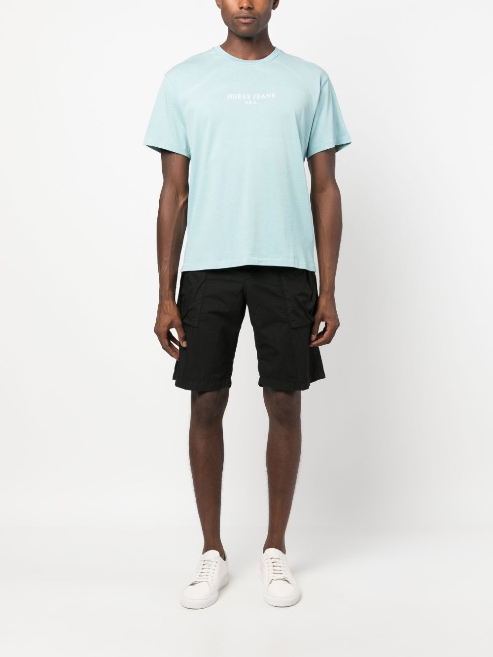 logo-print cotton T-shirt - 2