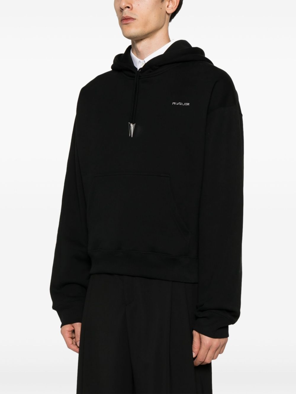 mugler-signature hoodie - 3