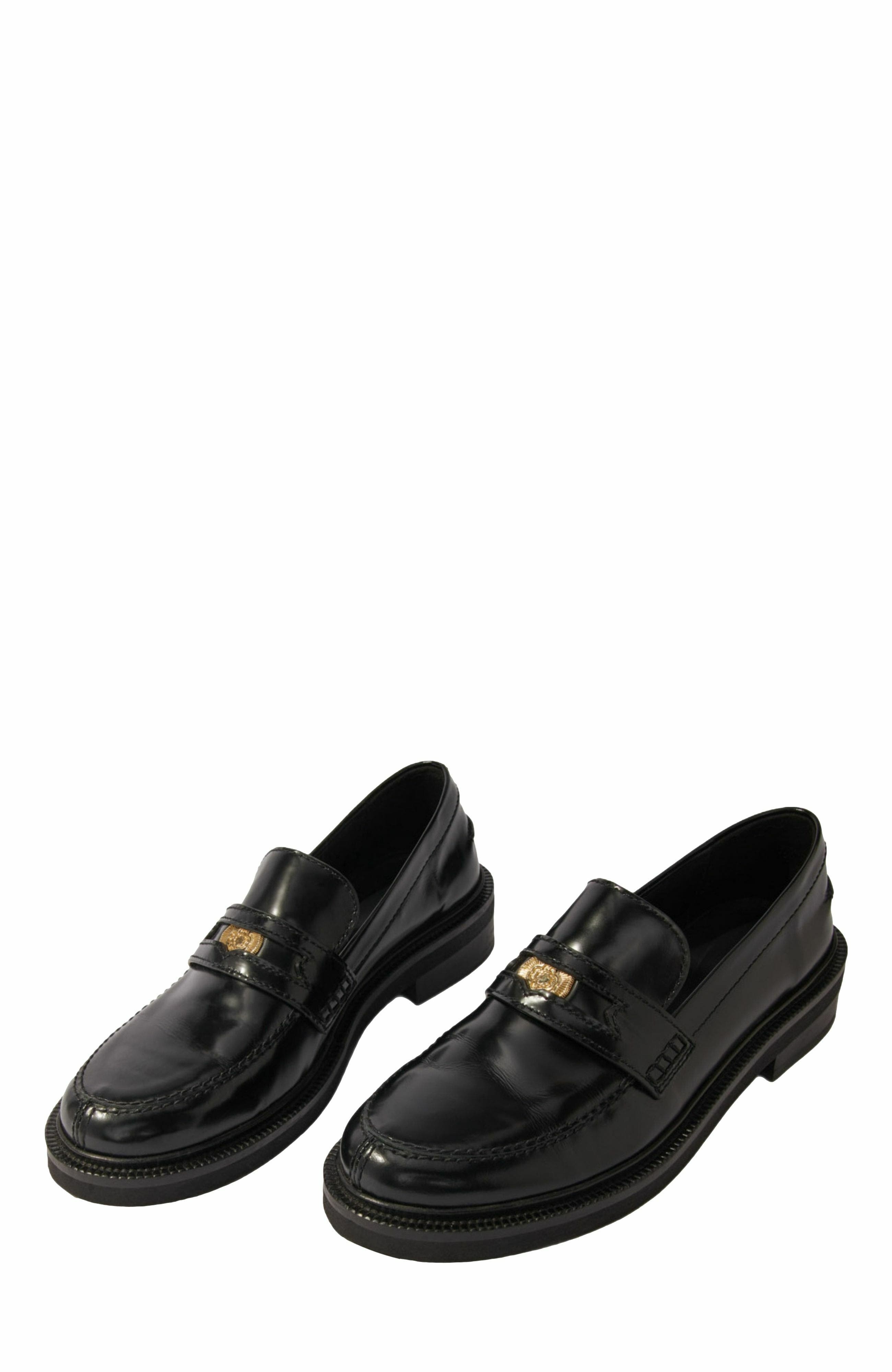 maje Leather loafers in Black at Nordstrom - 2