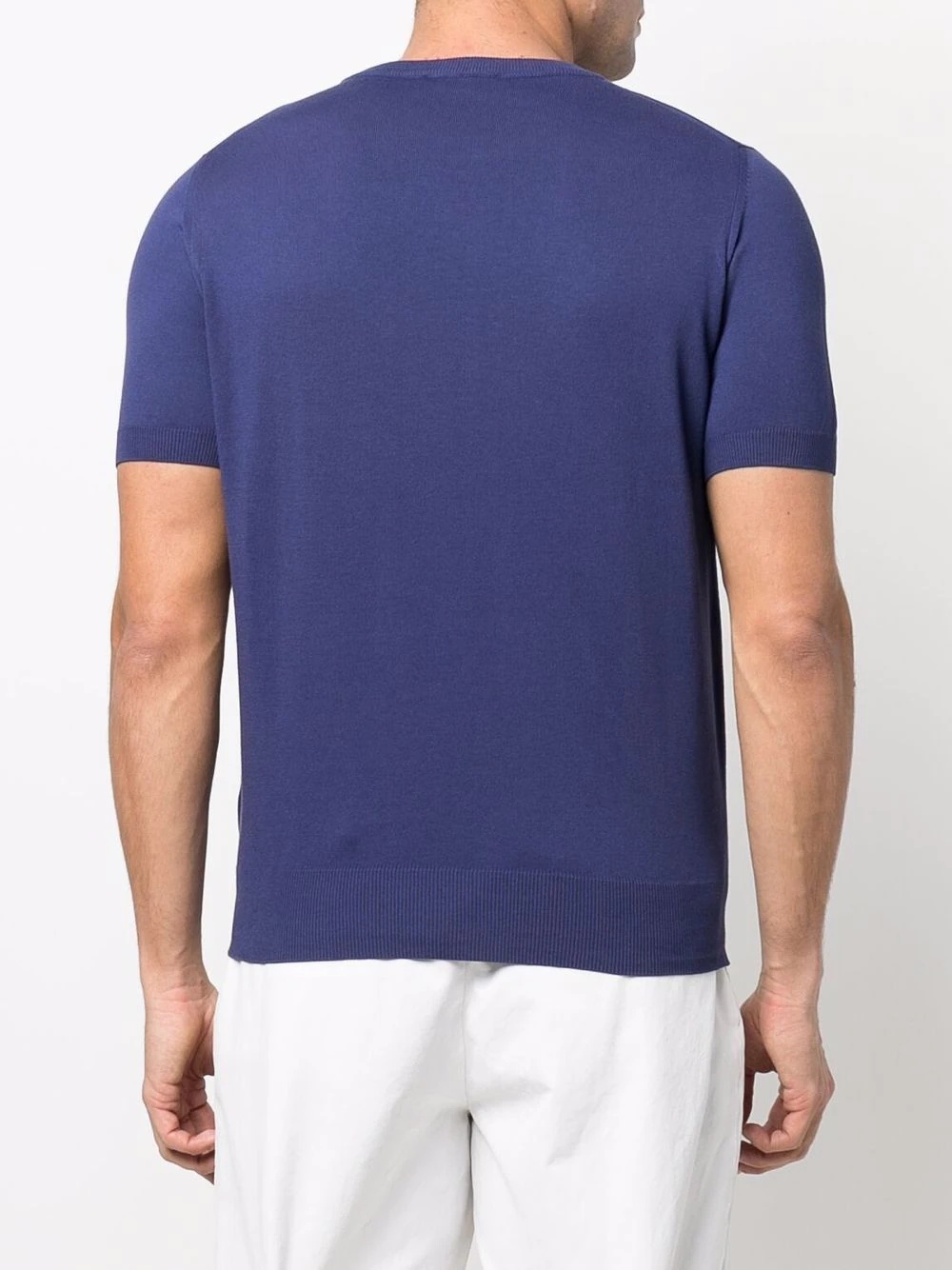 round neck short-sleeved T-shirt - 4