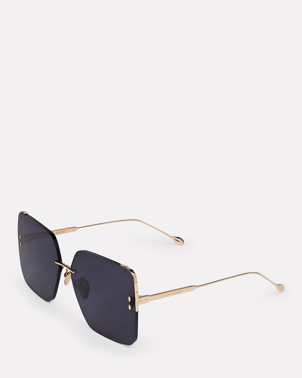 Square Frameless Sunglasses - 3