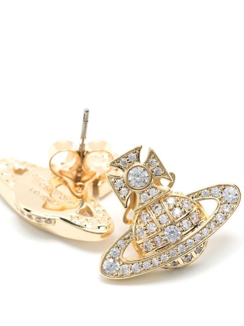 Orb crystal-embellished stud earrings 3