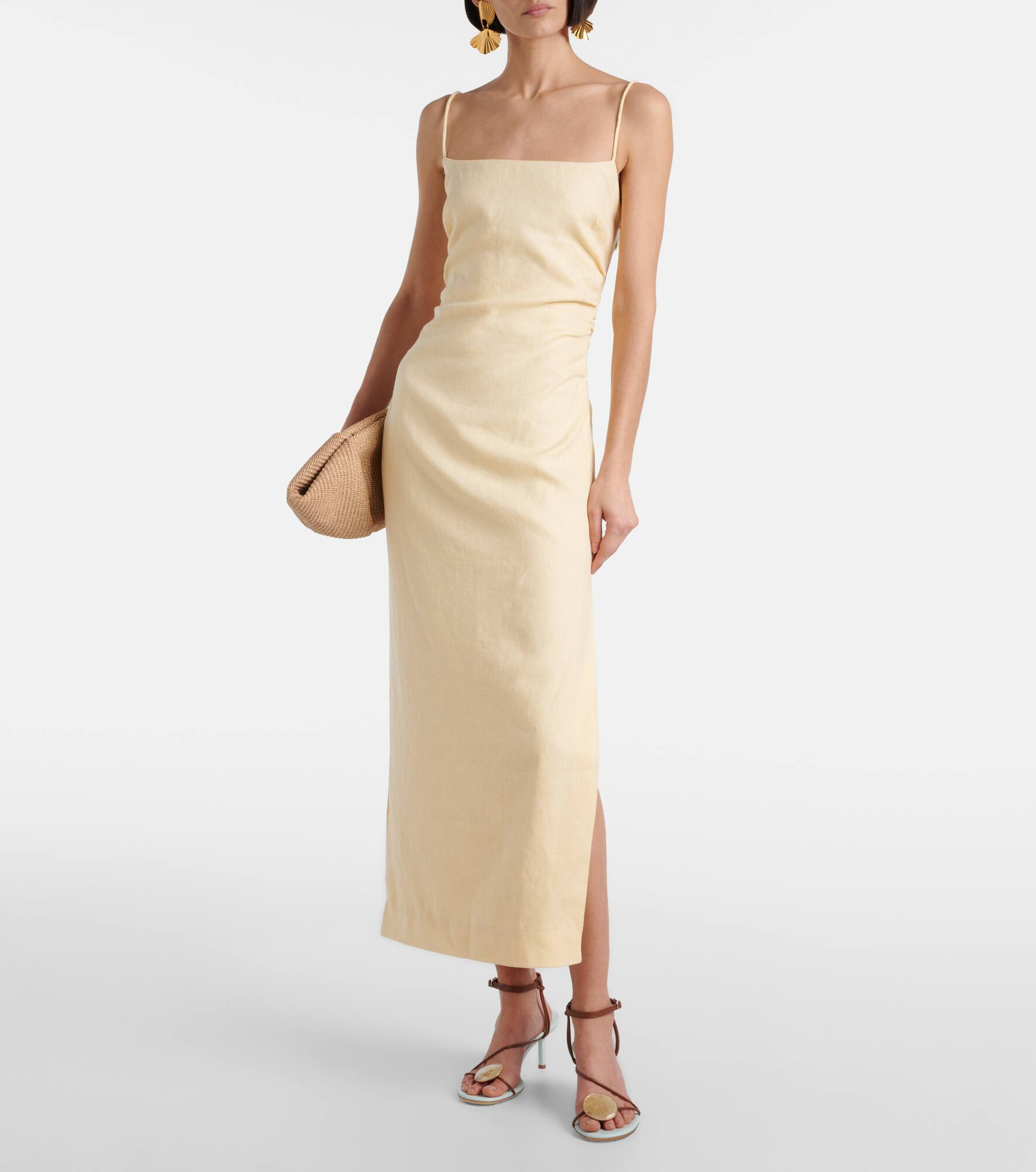 Tamara linen midi dress - 2